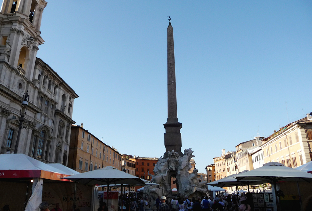 obéliques rome piazza navona