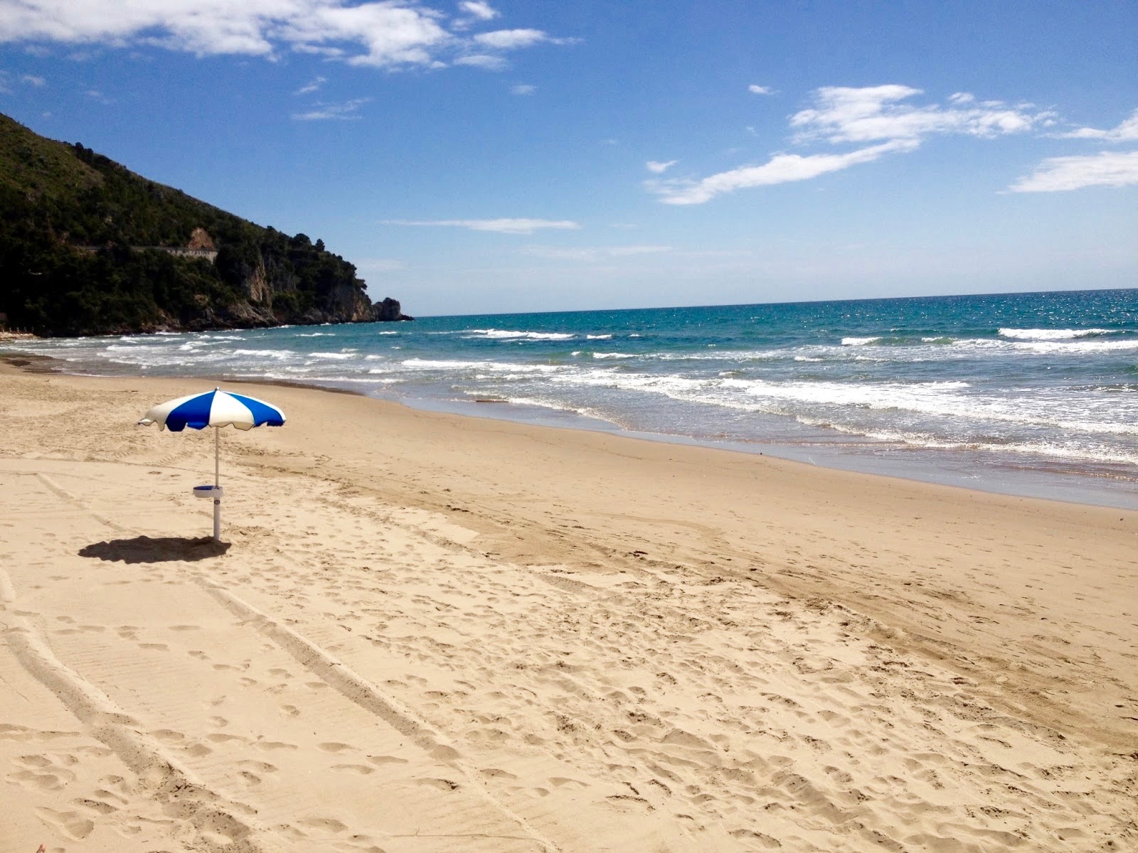 plage Sabaudia Rome.