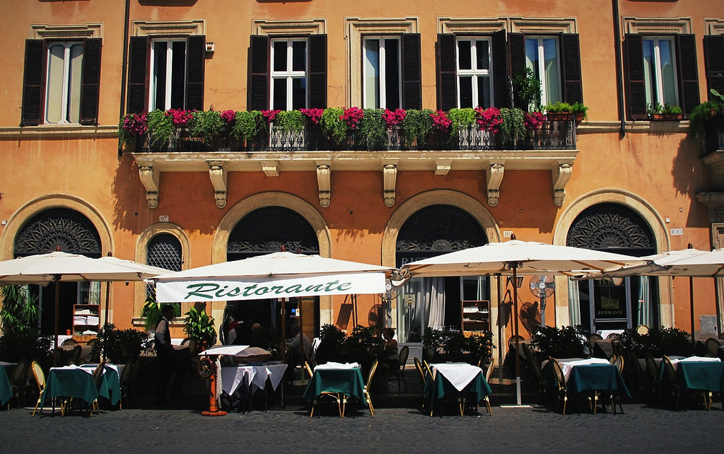 Restaurant Rome Romains.