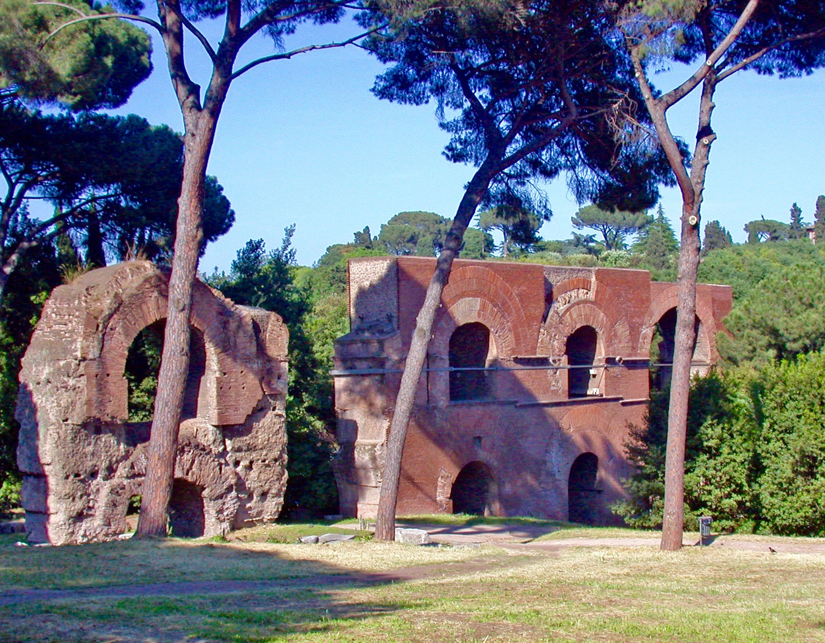 Rome aqueducs mont palatin