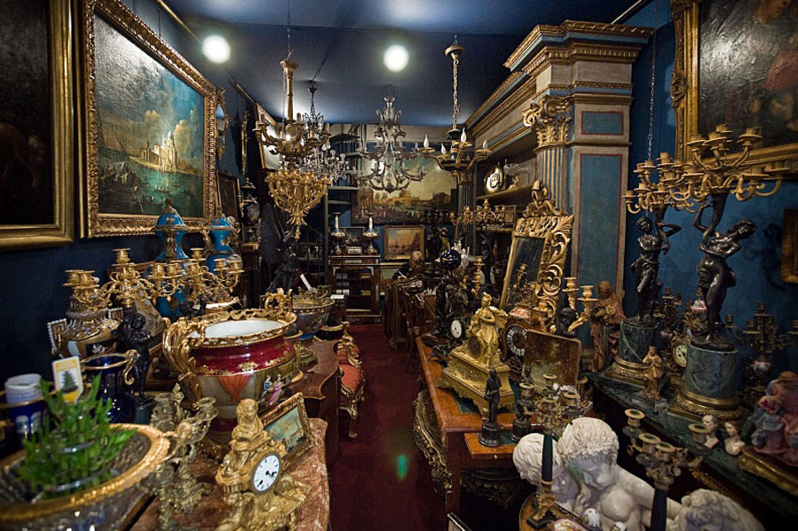 antiquaires Rome.