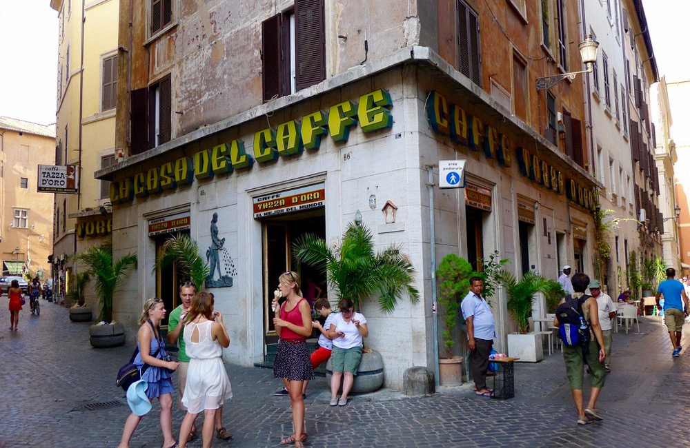 La Tazza d'oro les bons cafés