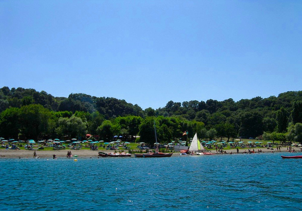 Lacs province de Rome-lac de Martignano