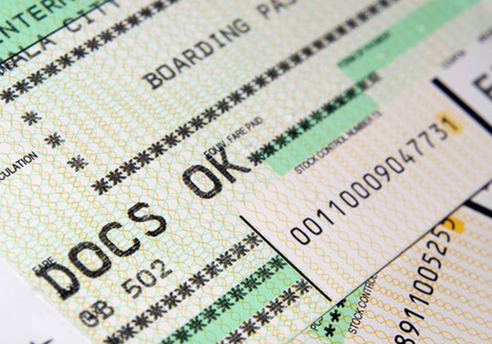 photo carte embarquement