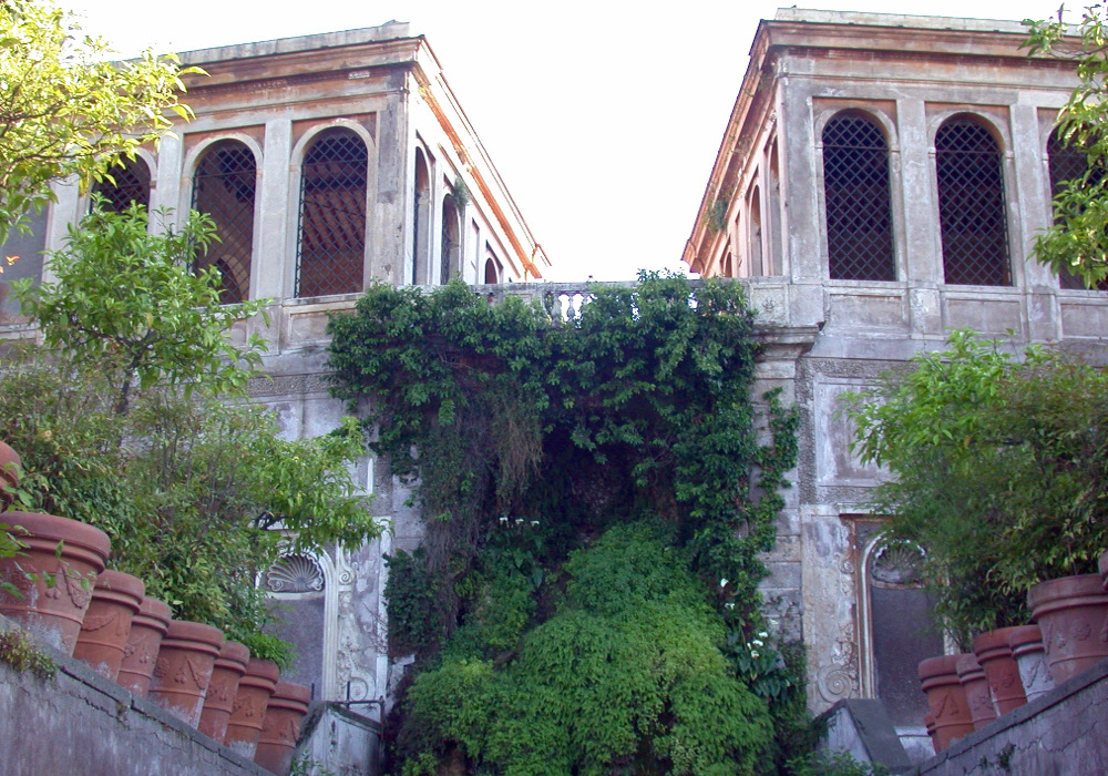 les jardins farnese rome volière