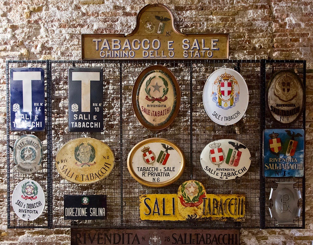 Fumer enseignes tabac Rome