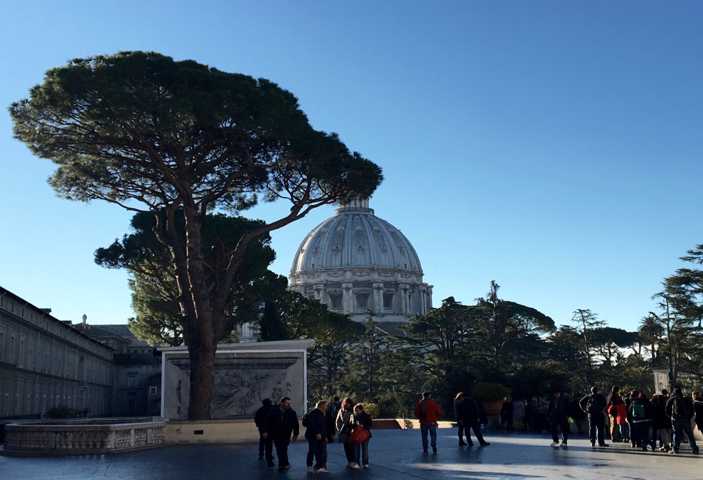 hiver Rome sites moins bondés