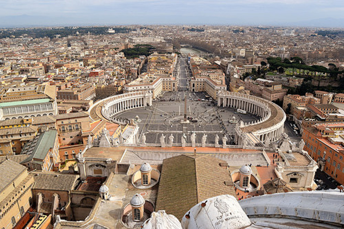 place saint-pierre rome omnia card