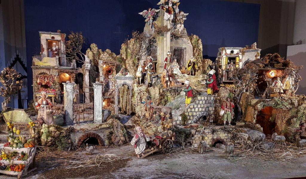crèches de Noël Rome