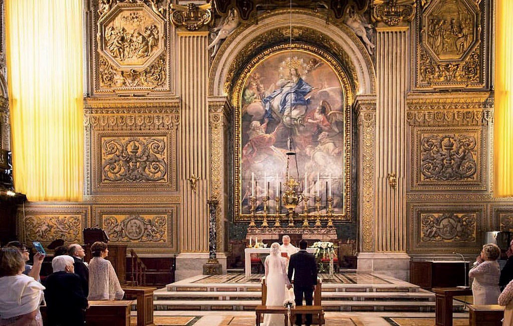 mariage chapelle saint-pierre rome