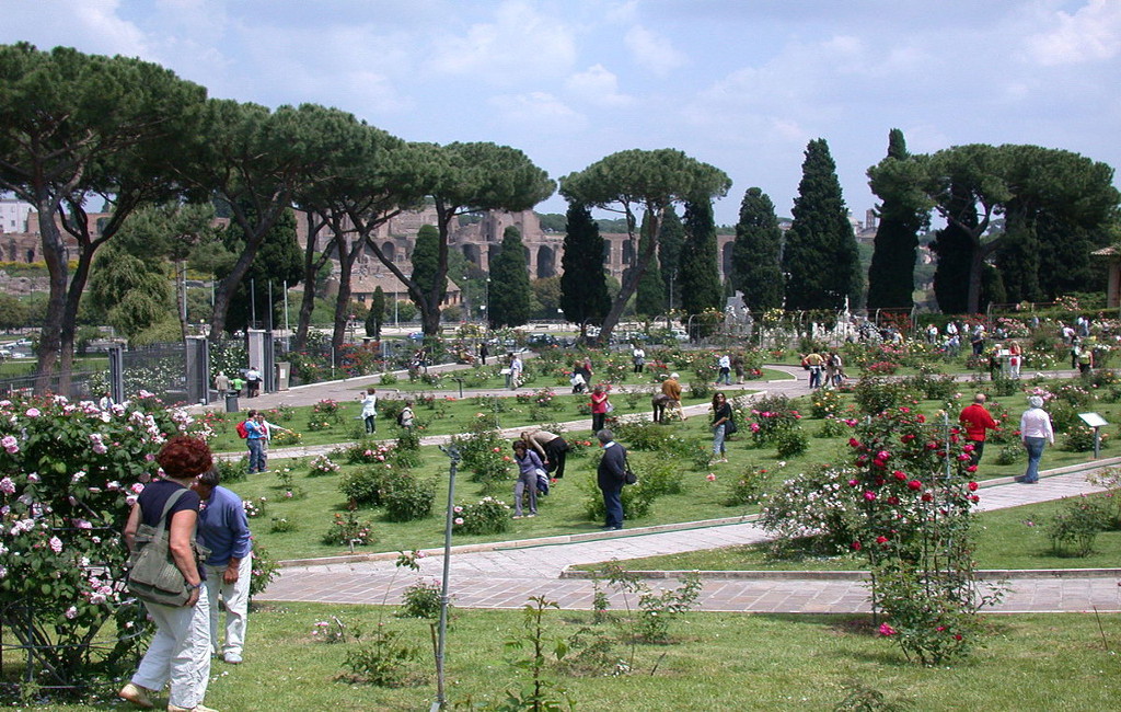 Roma Roseto Comunale printemps