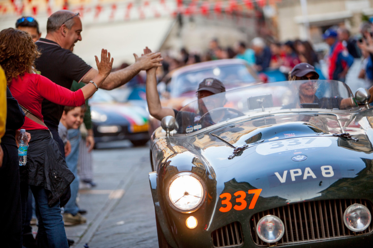 Mille Miglia course automobile Rome