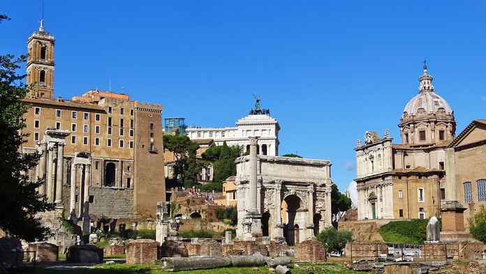 Le Forum marque le cœur de la Rome antique