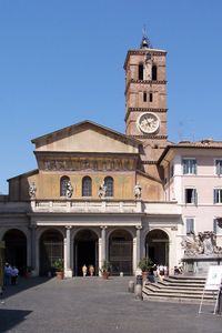 La basilique Santa Maria in Trastevere