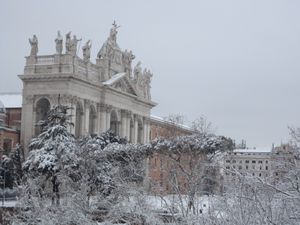 météo Rome sous la neige
