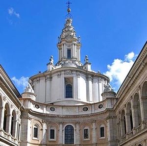 églises rome sant'ivo alla sapienza