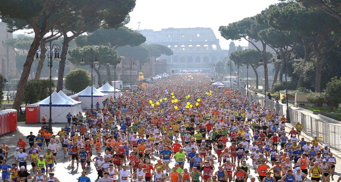 Marathon de Rome 2018.