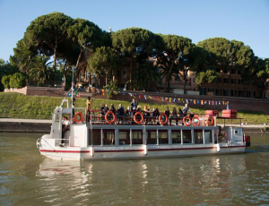 croisiere sur le tibre printemps rome