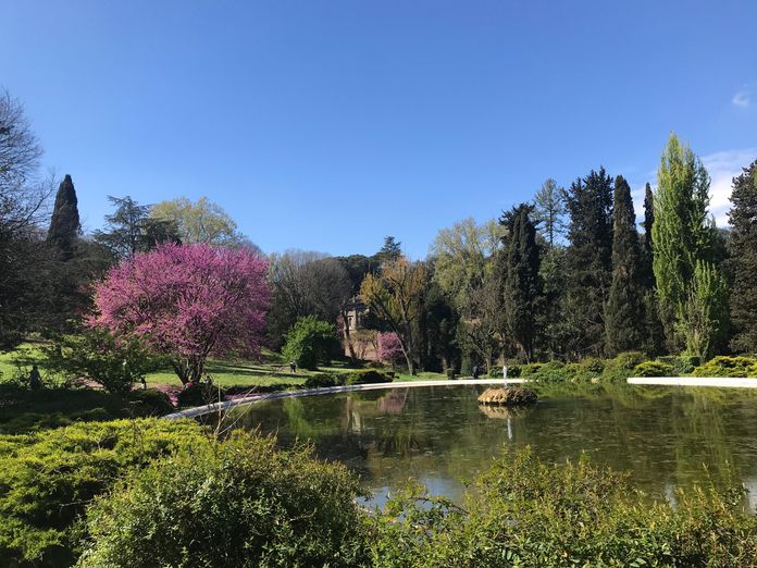 mai 2019 parc villa borghese rome