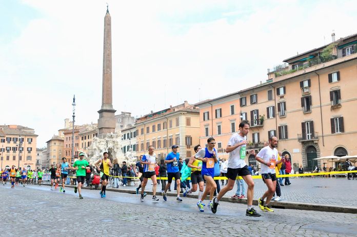 piazza navona marathon de Rome